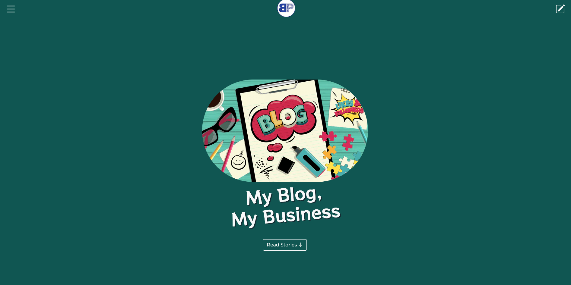 My Blog 2.0 Redesign screenshot