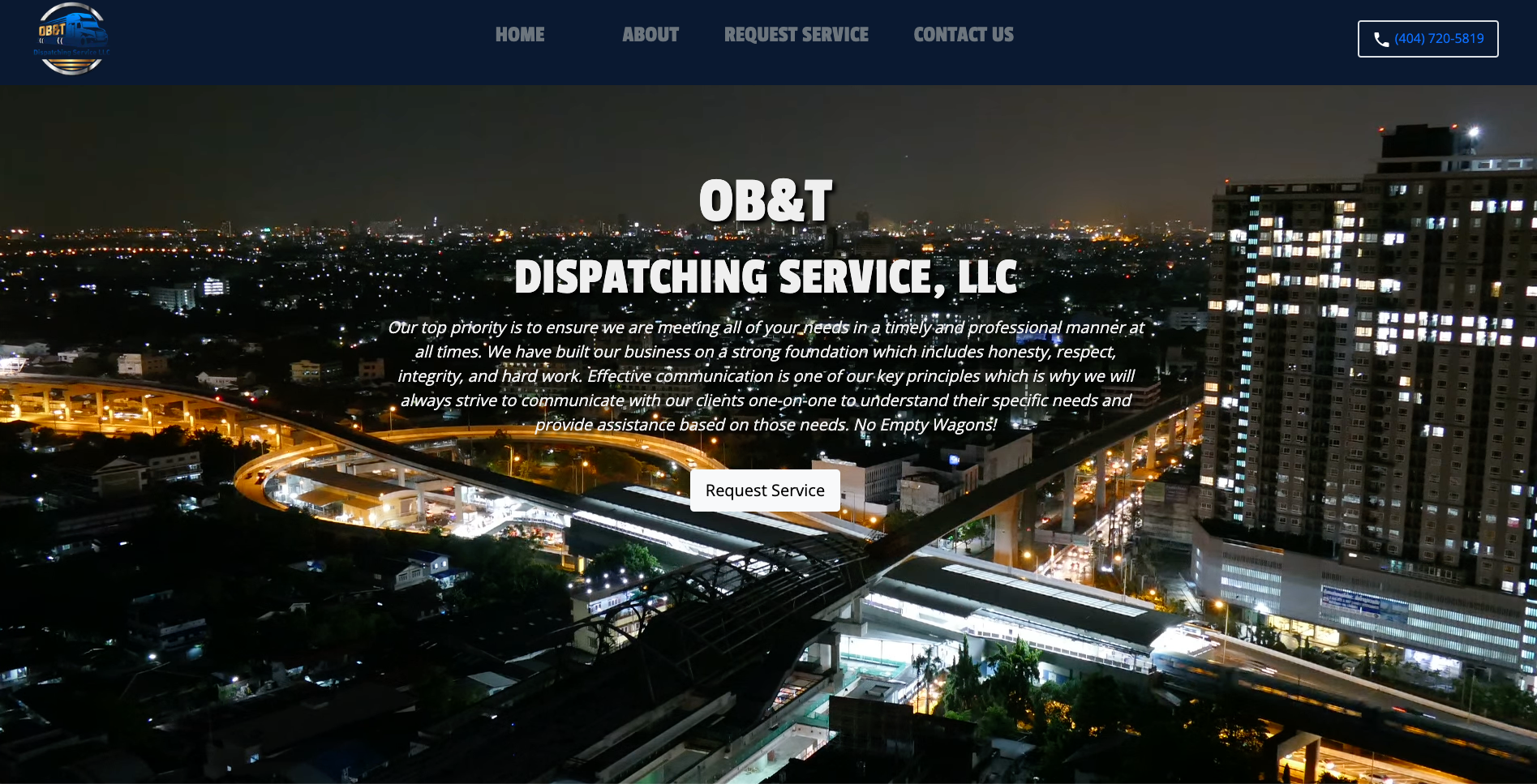 OB&T Dispatching Service screenshot